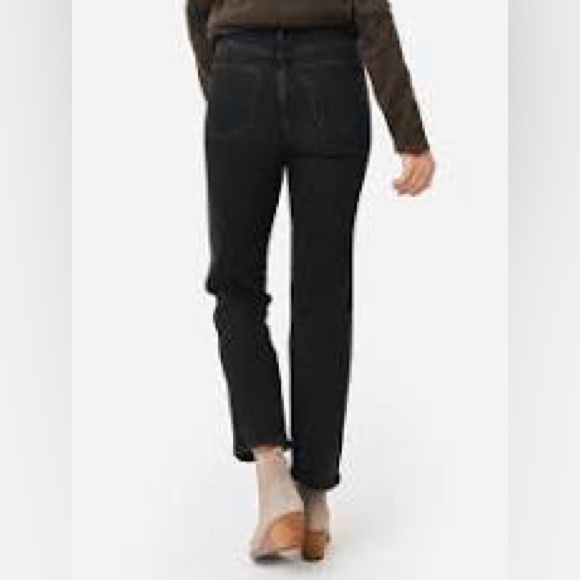 Pinch Waist High Rise Kick Flare in Panoramic AGOLDE 25 black - Picture 2 of 13